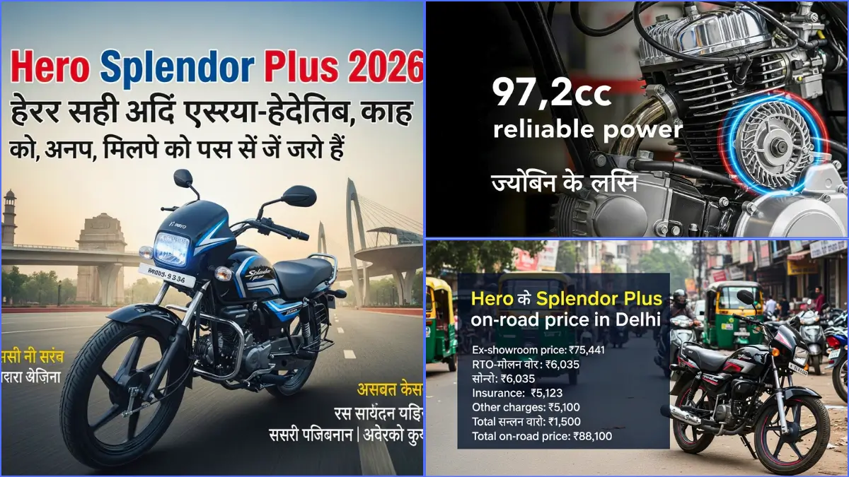 Hero Splendor Plus 2026