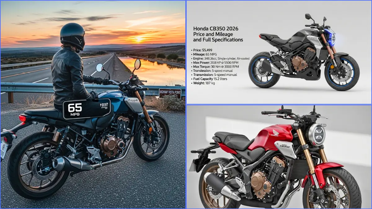 Honda CB350 2026